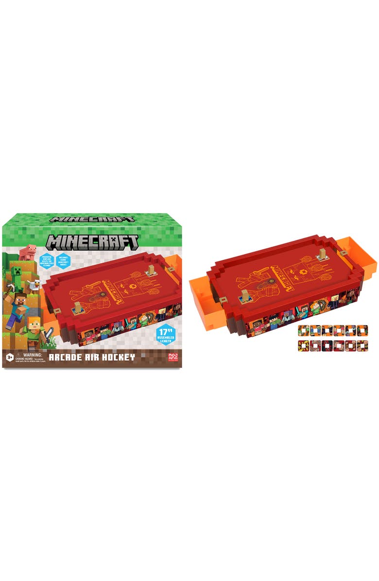 MINECRAFT Arcade Air Hockey - Nether - Core Series, 17" Motorized Tabletop Game, Alternate, color, Multicolored
