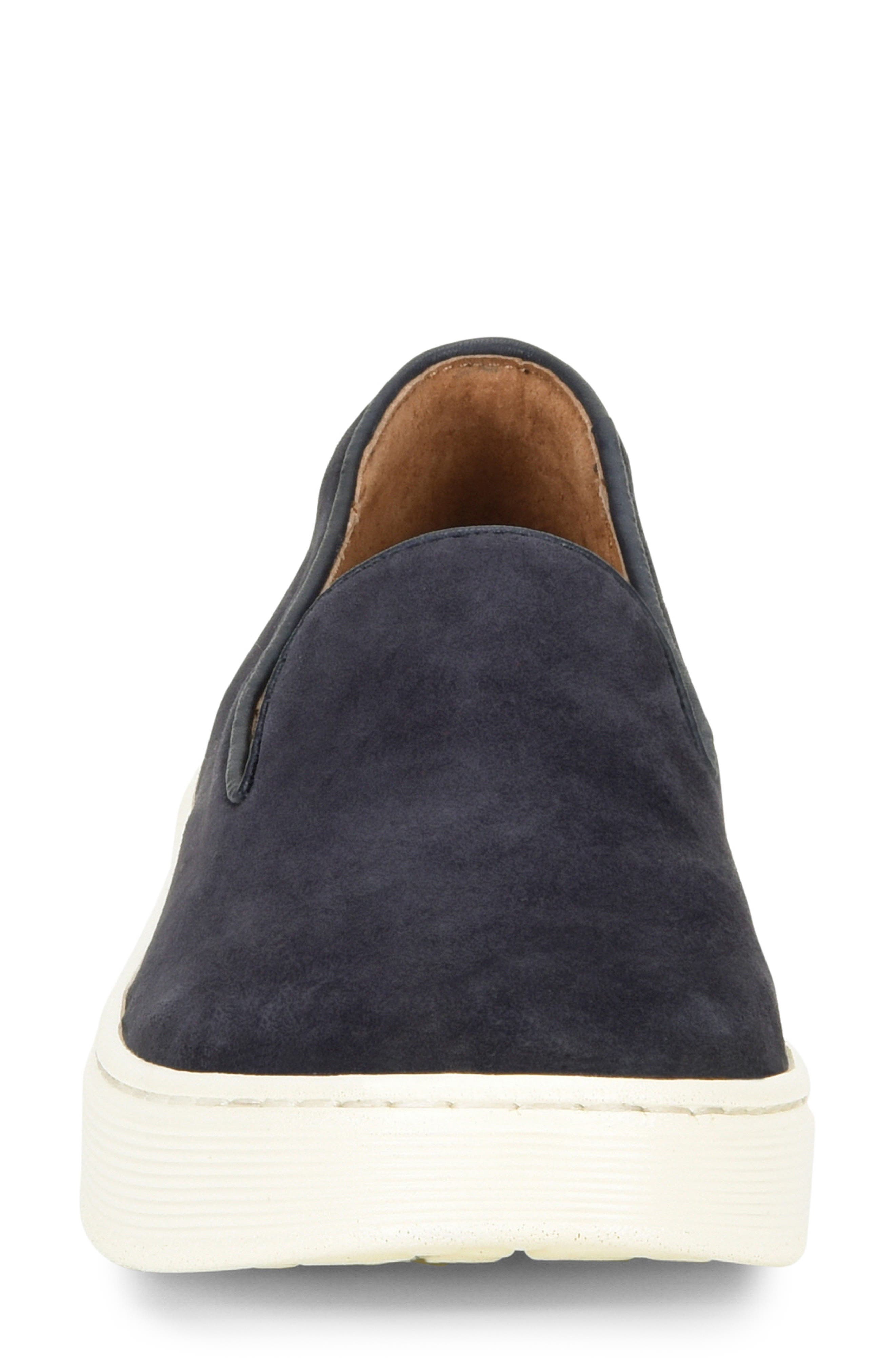 Somers Slip-On Sneaker, Alternate, color, NAVY SUEDE