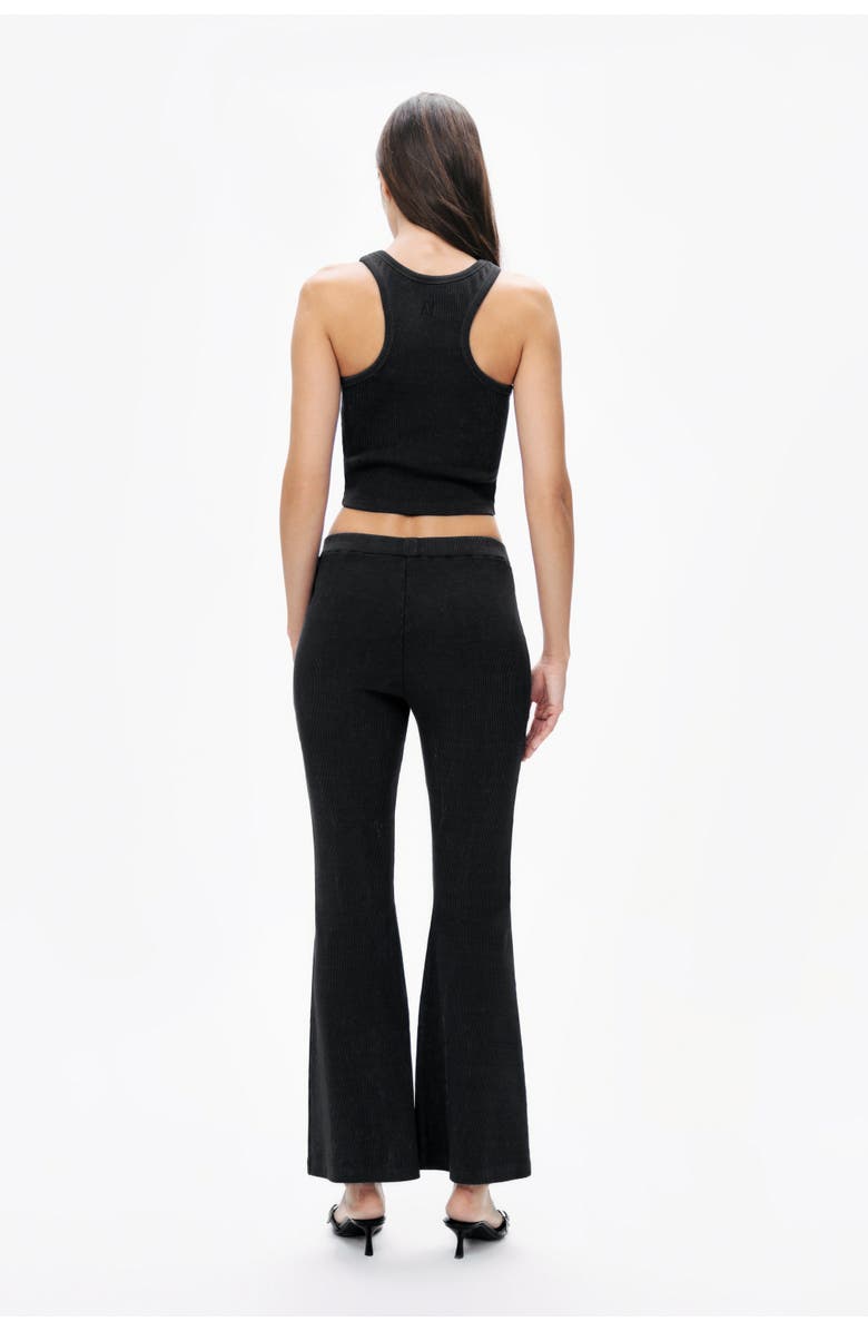 Nocturne Ribbed Flared Pants, Alternate, color,