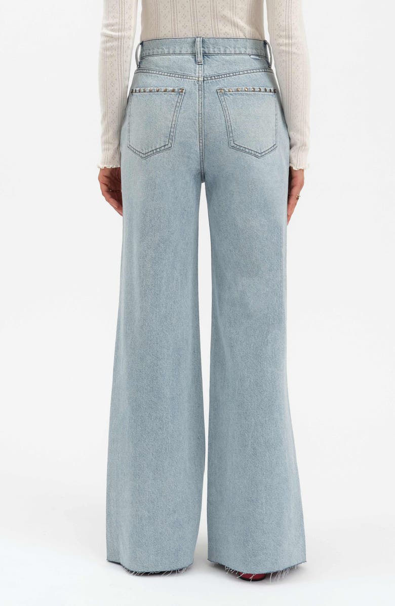 DAZE Far Out Wide Leg Jeans, Alternate, color, Lets Dance
