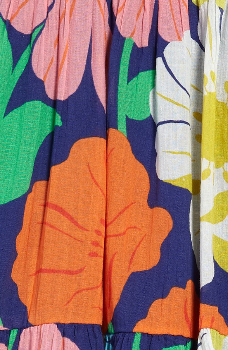 Mini Boden Kids' Tiered Tassel Sundress, Alternate, color,