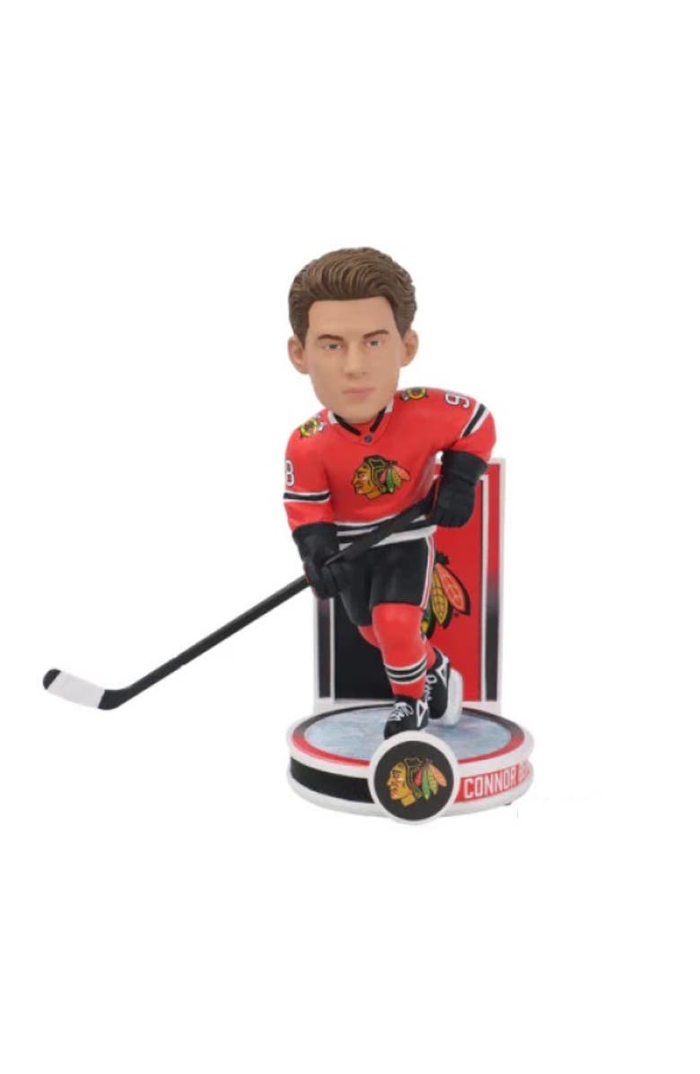 FOCO Connor Bedard (Chicago Blackhawks) Banner Series NHL Bobblehead, Main, color, Multi-Color