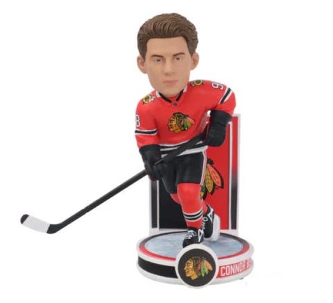 Connor Bedard (Chicago Blackhawks) Banner Series NHL Bobblehead
