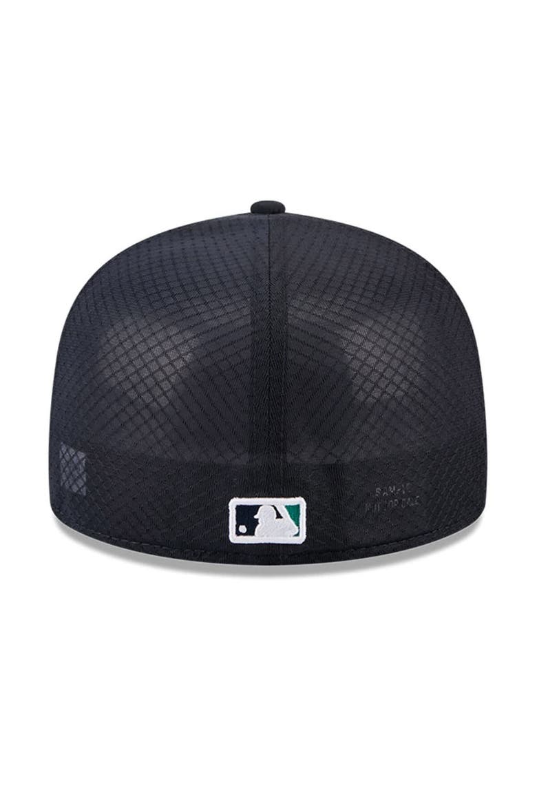 Men's New Era Navy Seattle Mariners 2026 Batting Practice 59FIFTY Fitted Hat, Alternate, color, Navy