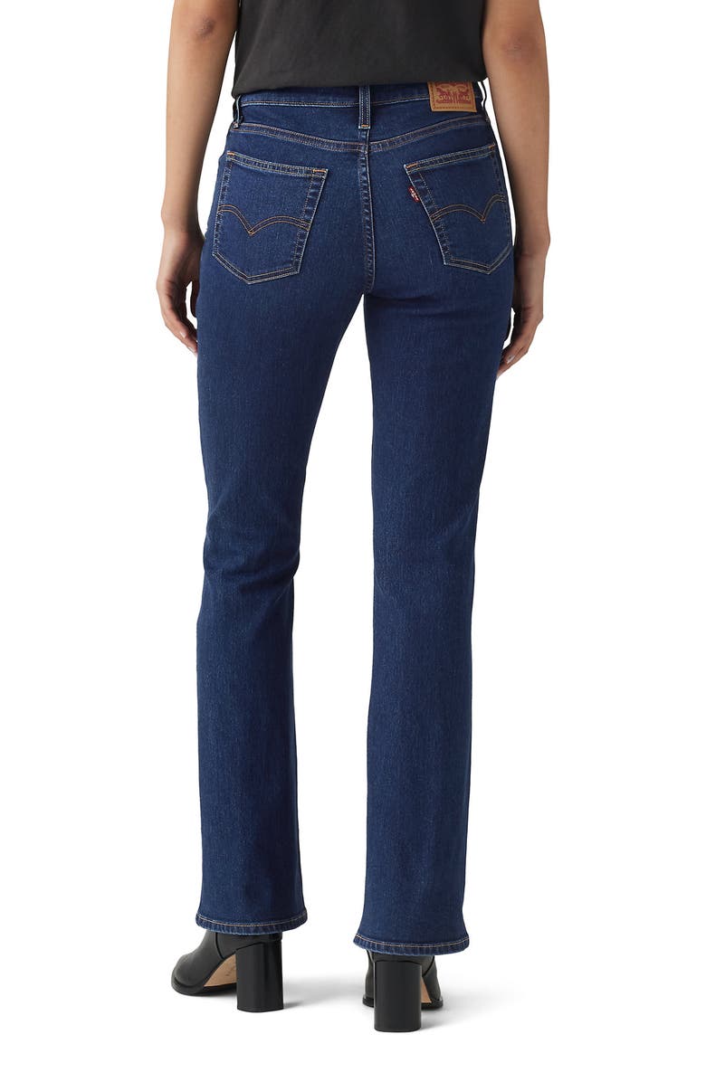 Levi's 725<sup>™</sup> High Waist Bootcut Jeans, Alternate, color, Eternal Indigo Dark