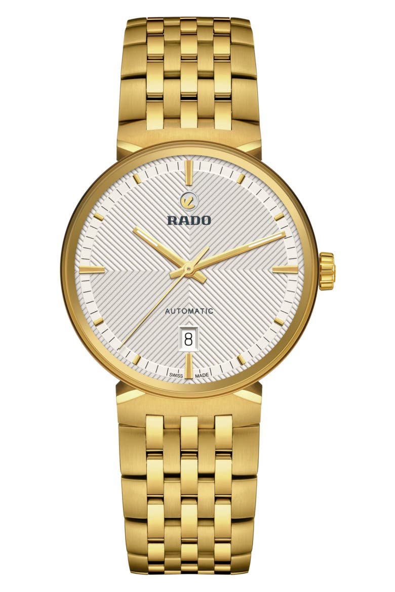 Florence Automatic Bracelet Watch, 39mm, Main, color, GOLD