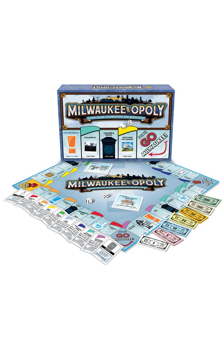 Milwaukeeopoly Monopoly Board Game, Alternate, color, Multicolored