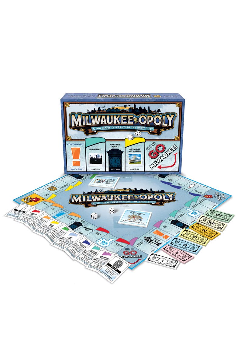 Late for the Sky Milwaukeeopoly Monopoly Board Game, Alternate, color, Multicolored