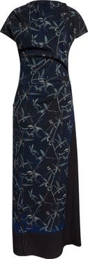 Proenza Schouler Anais Printed Stretch Column Dress
