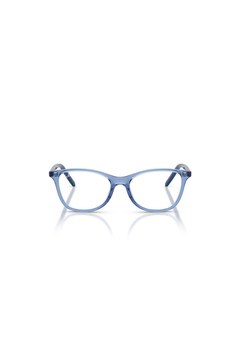 47mm Square optical glasses, Alternate, color, Blue