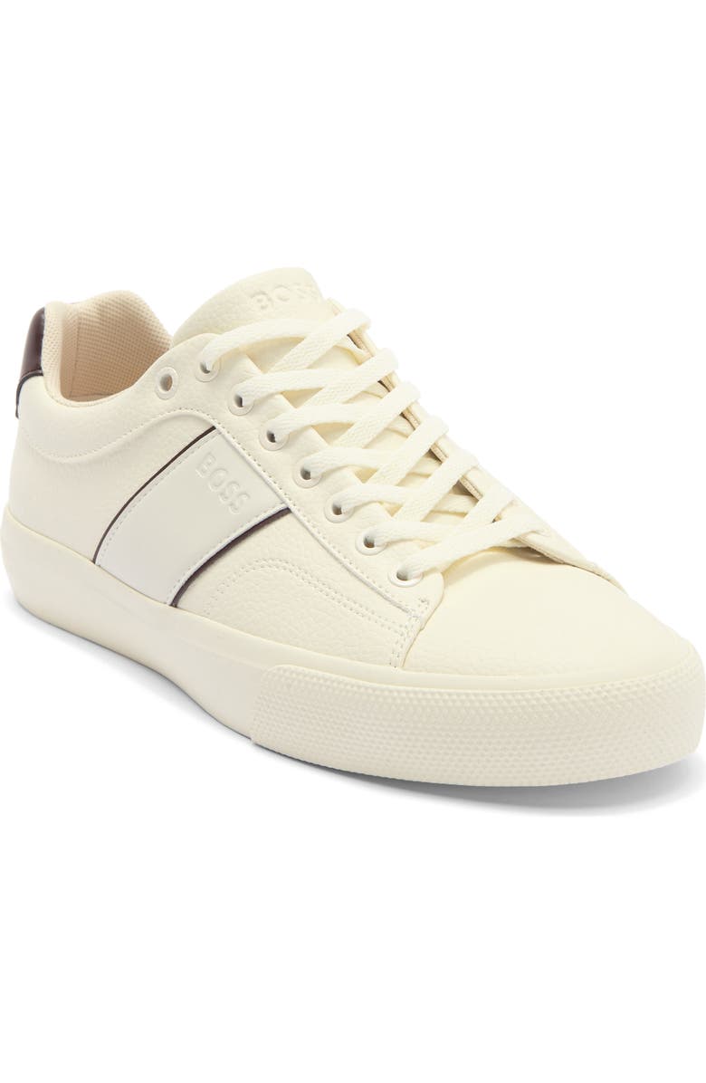 BOSS Aiden Tennis Sneaker, Main, color, Natural