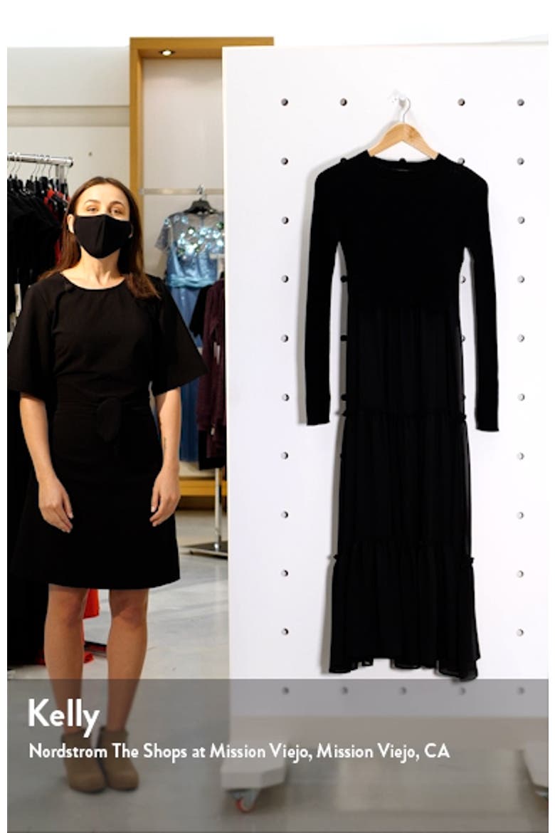 Tilly 2-in-1 Tiered Slipdress & Crop Merino Wool Sweater video
