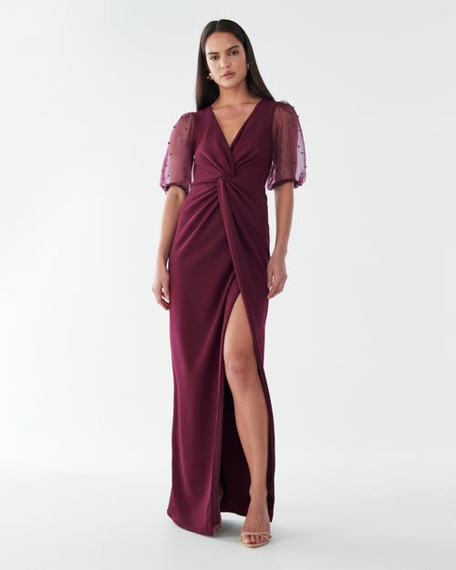 BWLDR Chiara  Dress in Burgundy  product