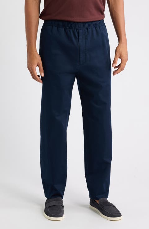 Relaxed Tapered Pull-On Trousers