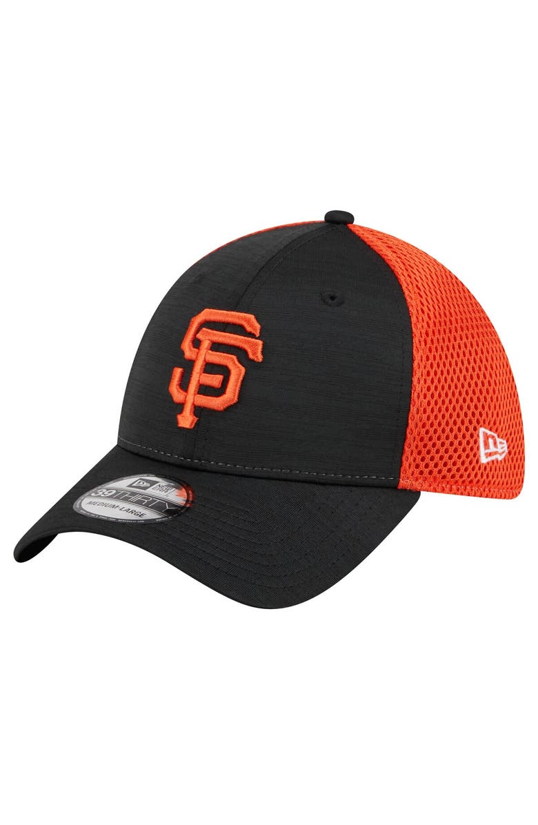 New Era Men's New Era Black San Francisco Giants Neo 39THIRTY Flex Hat, Main, color, Black