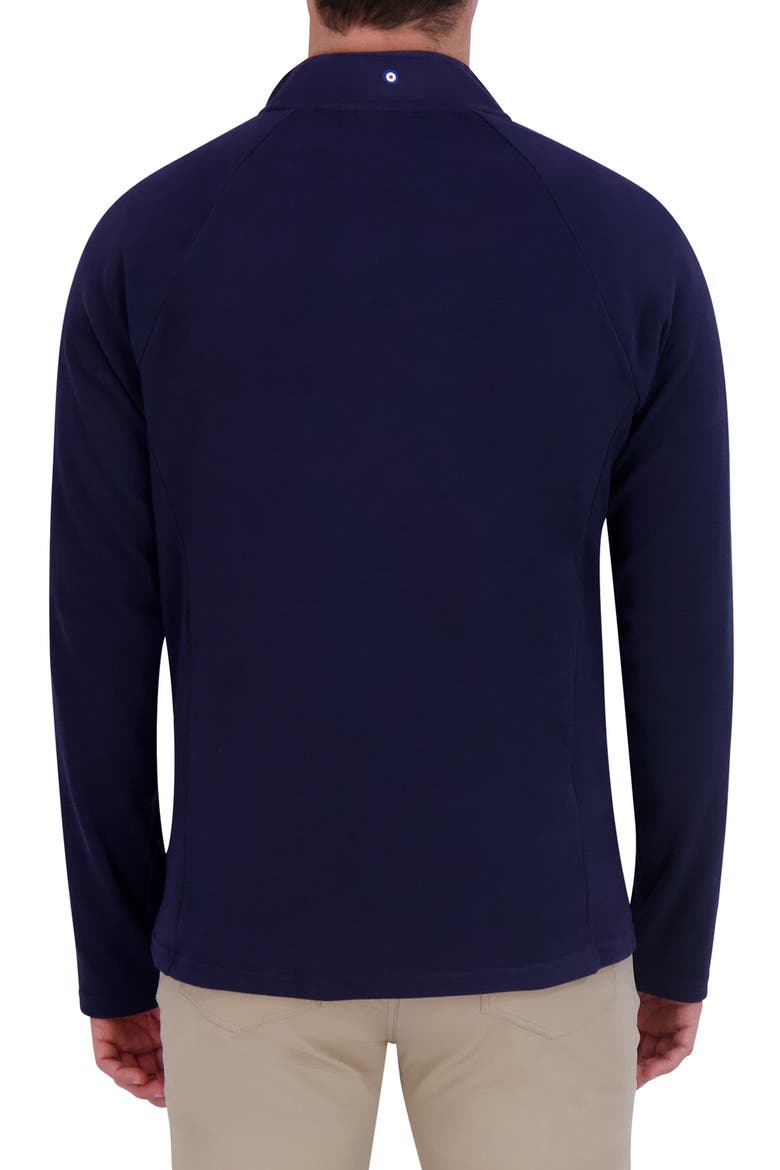 Microfleece Quarter Zip Golf Sweatshirt, Alternate, color, NAVY