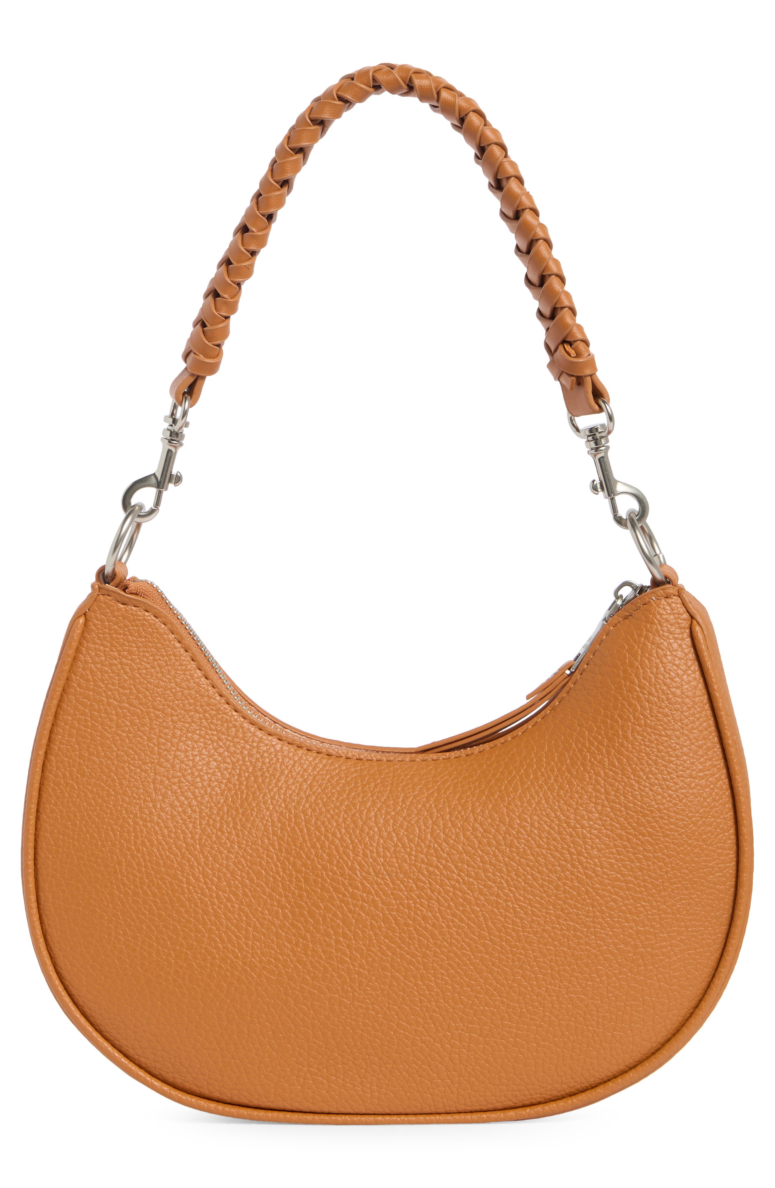 Steve Madden Punky Shoulder Bag, Alternate, color, Rustic Caramel