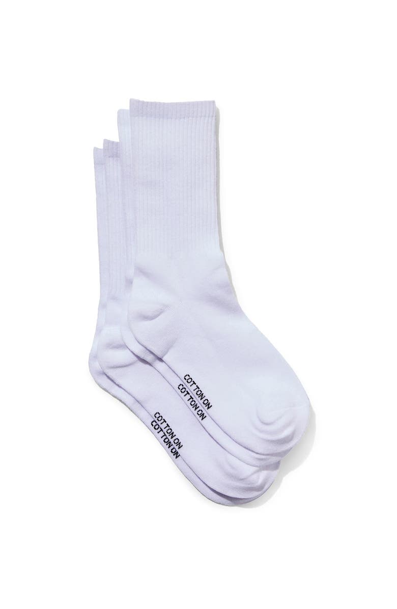 Rubi Shoes The Perfect Pair Crew Sock 2Pk, Main, color, 