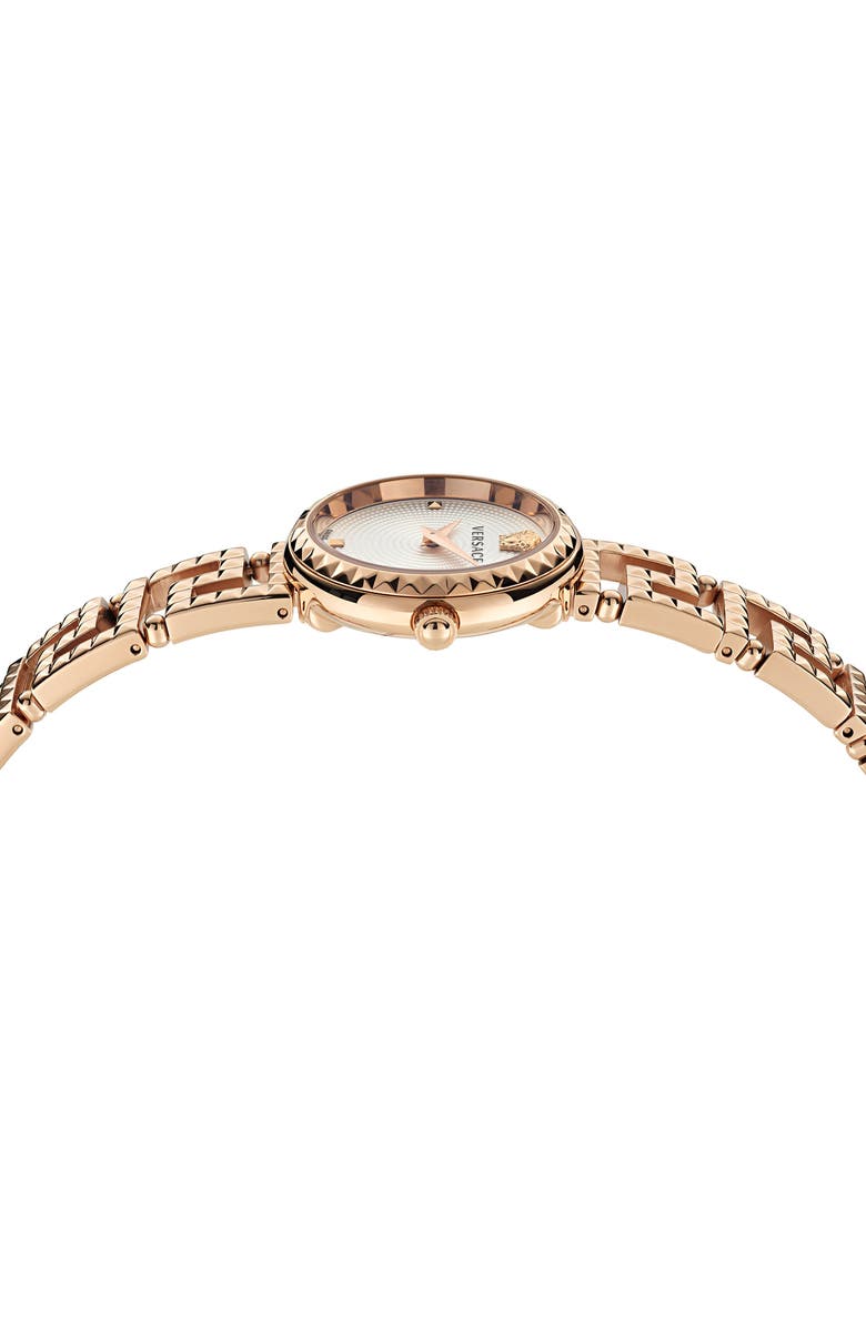 Versace Ren Bracelet Watch, 28mm, Alternate, color, 