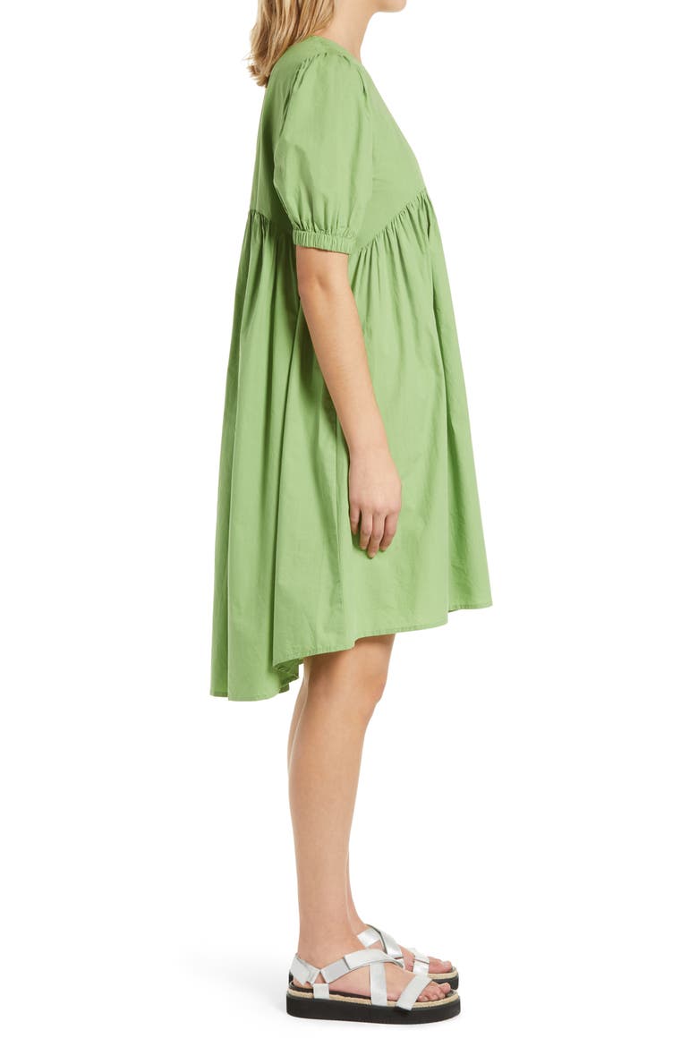 Opulent Volume Dress, Alternate, color, FOREST GREEN