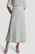 DKNY Windowpane A-Line Skirt