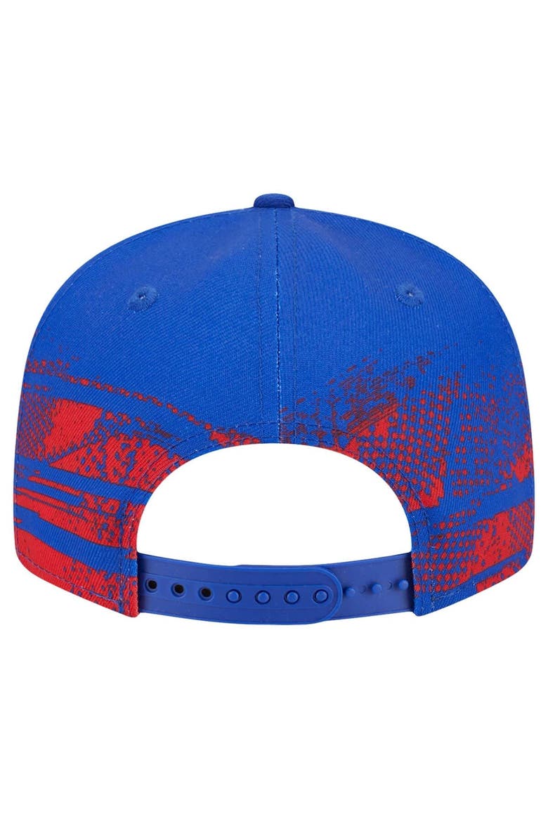 New Era Youth New Era Royal Philadelphia 76ers Tip-Off 9FIFTY Snapback Hat, Alternate, color, Royal