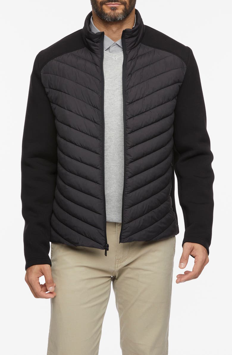 Bernardo Mixed Media Jacket, Alternate, color,