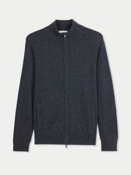 Gobi Cashmere Timeless Full-Zip Cashmere Cardigan