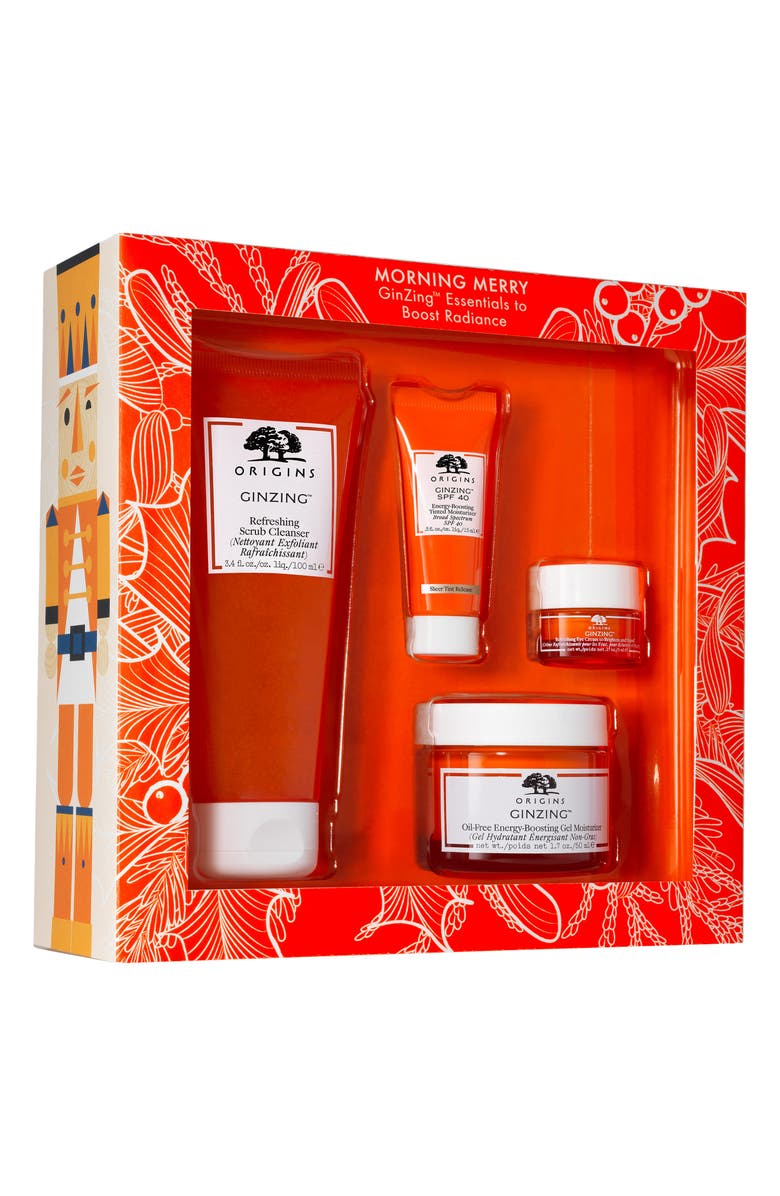 Origins Morning Merry GinZing<sup>™</sup> Essentials to Boost Radiance Skin Care Set, Alternate, color,