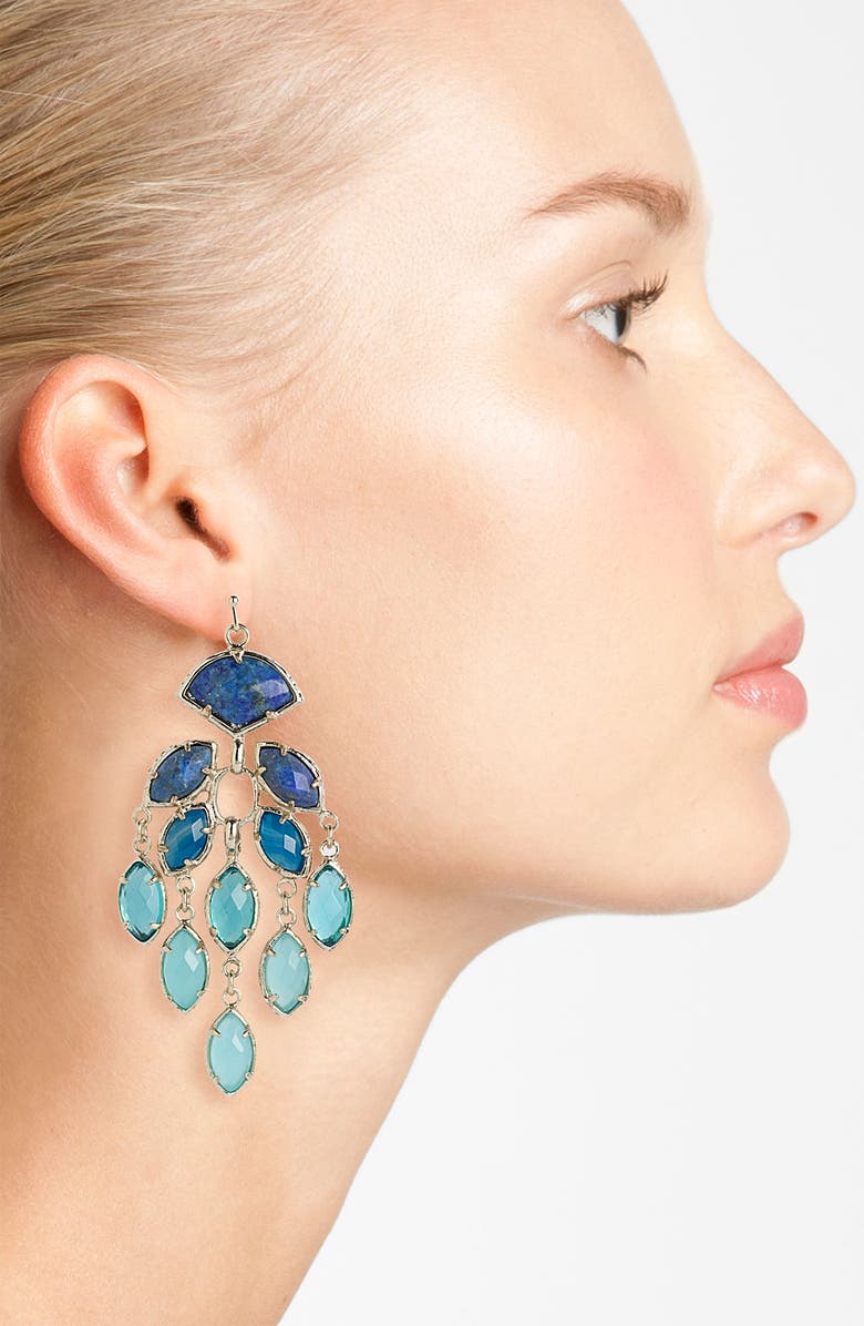 Kendra Scott 'Gwen' Large Chandelier Earrings, Alternate, color, 