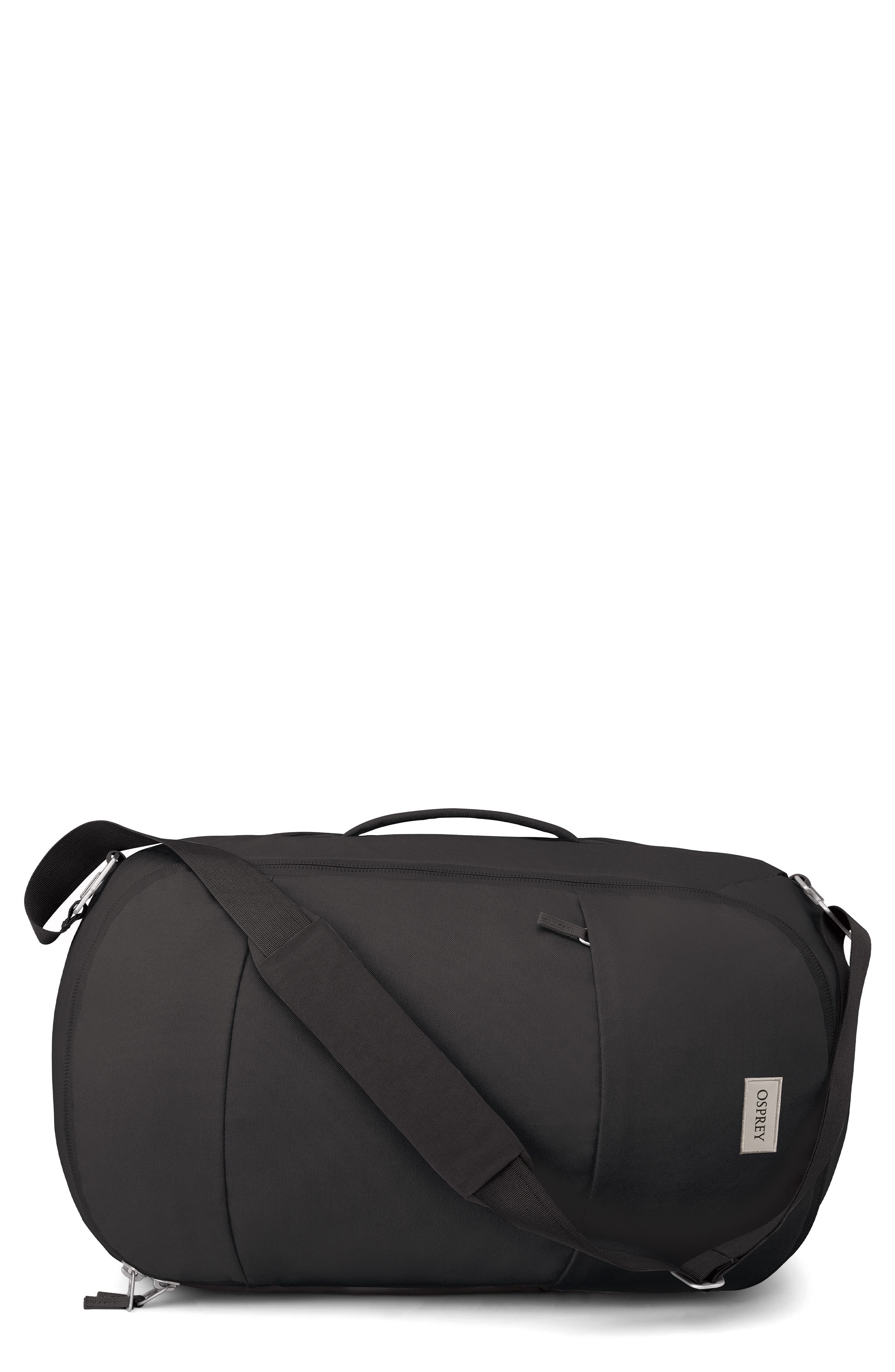 Osprey Arcane Duffel Backpack, Main, color, Black