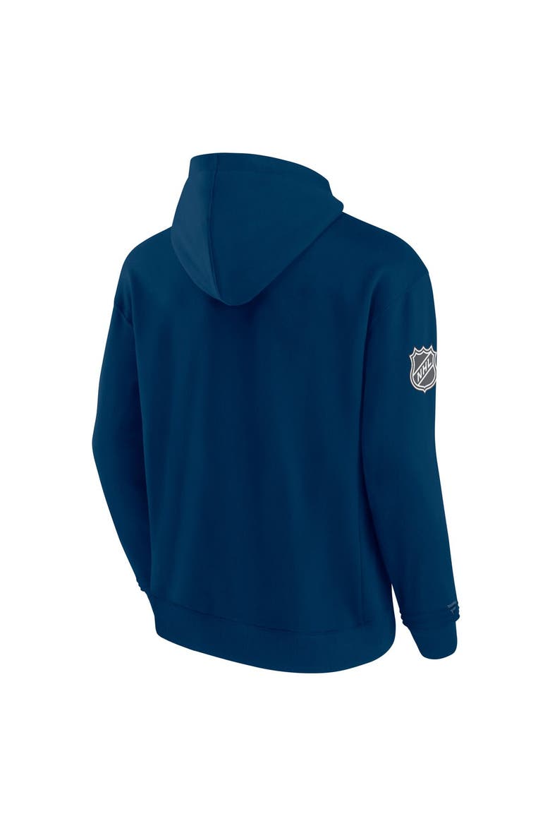 Men's Fanatics Deep Sea Blue Seattle Kraken Elements Pace Pullover Hoodie, Alternate, color, Navy