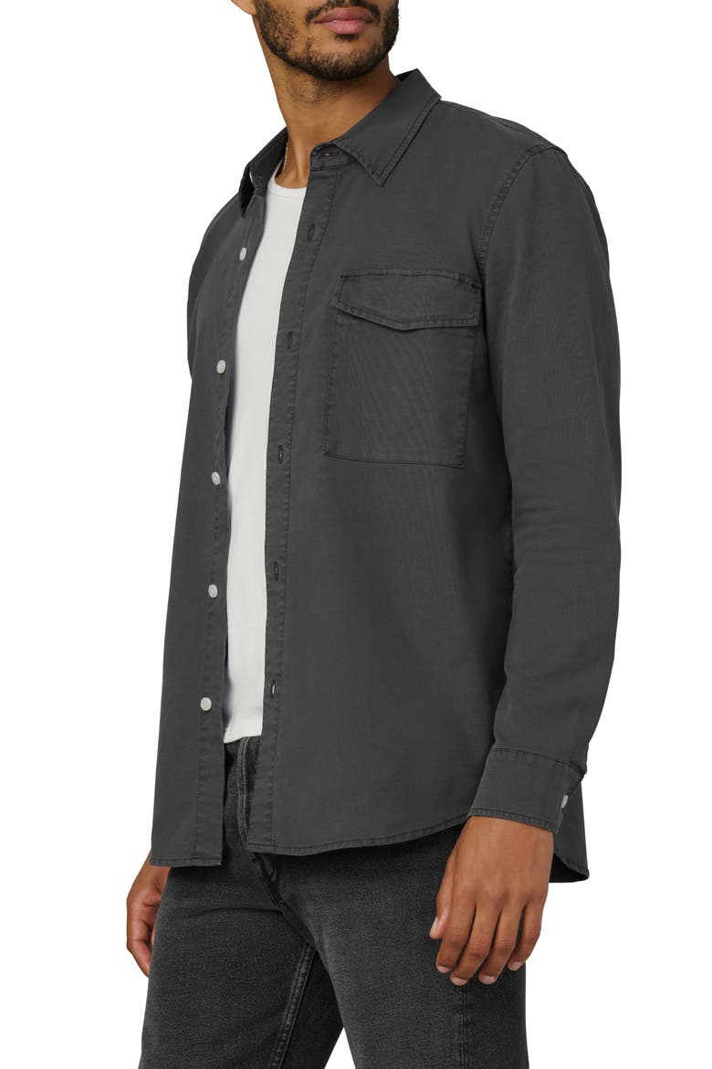 The Reynolds Workwear Button-Up Shirt, Alternate, color, BLACK OYSTER