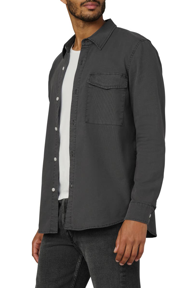 Joe's The Reynolds Workwear Button-Up Shirt, Alternate, color, Black Oyster
