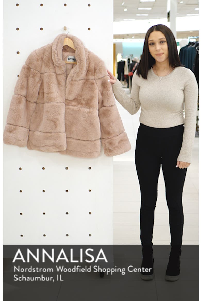 Sarah Faux Fur Coat video