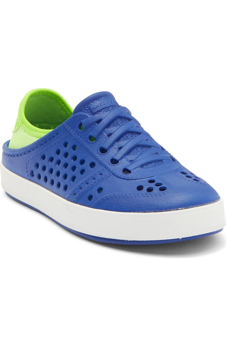 SKECHERS Kids' Guzman Steps Slip-On Sneaker, Main, color, Blue Lime