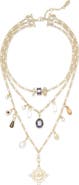 Ramy Brook Aria Layered Charm Necklace