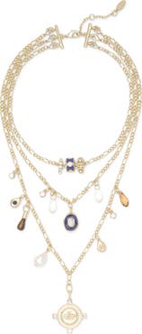 Ramy Brook Aria Layered Charm Necklace