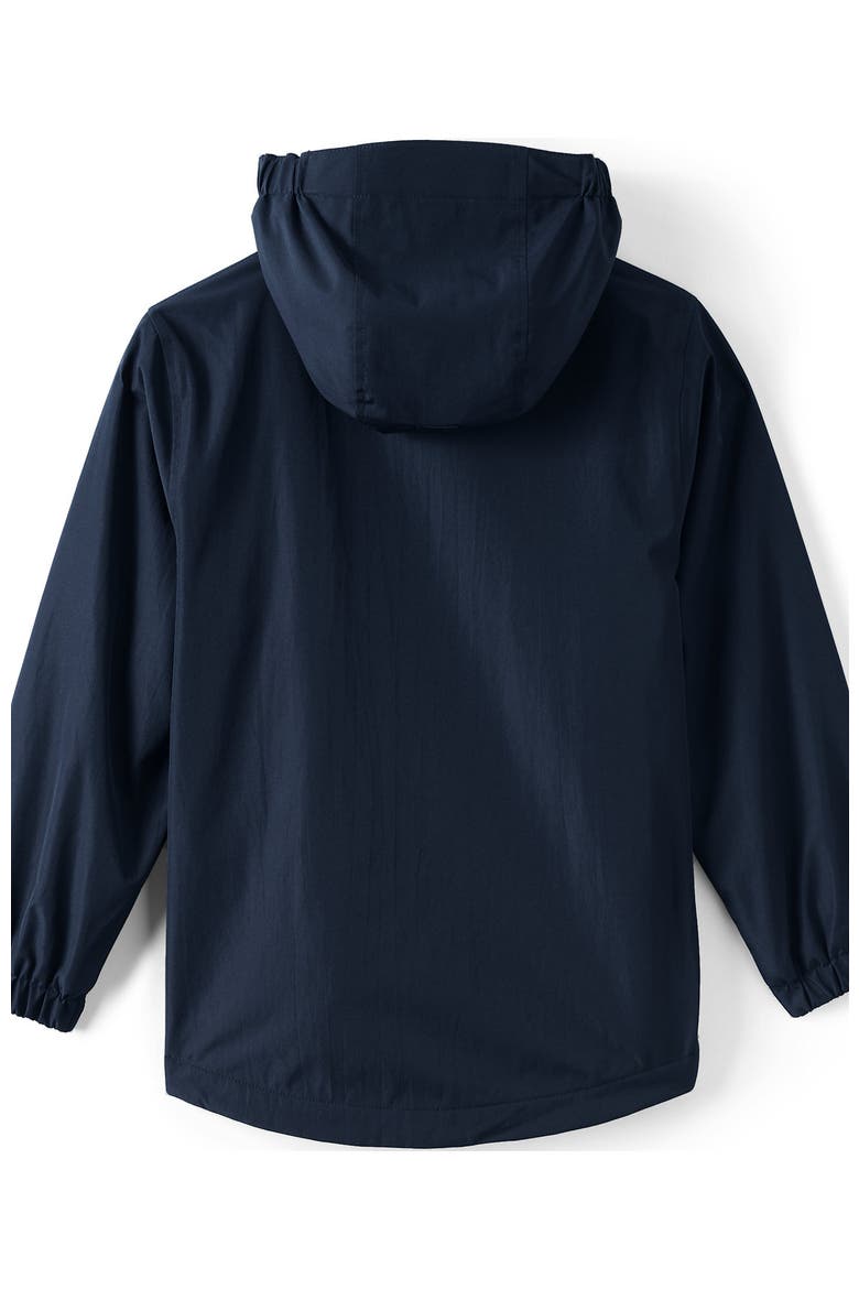 School Uniform Kids Rain Jacket, Alternate, color, Classic Navy
