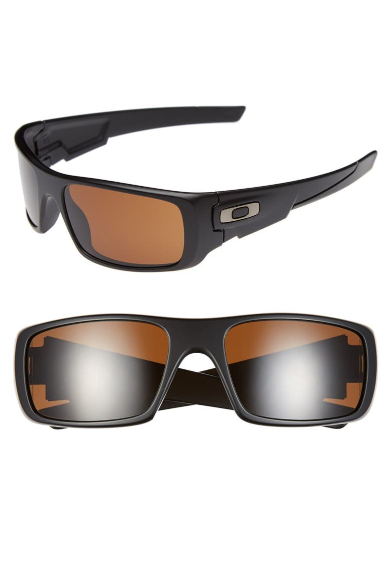 'Crankshaft' 60mm Sunglasses, Main, color, BLACK