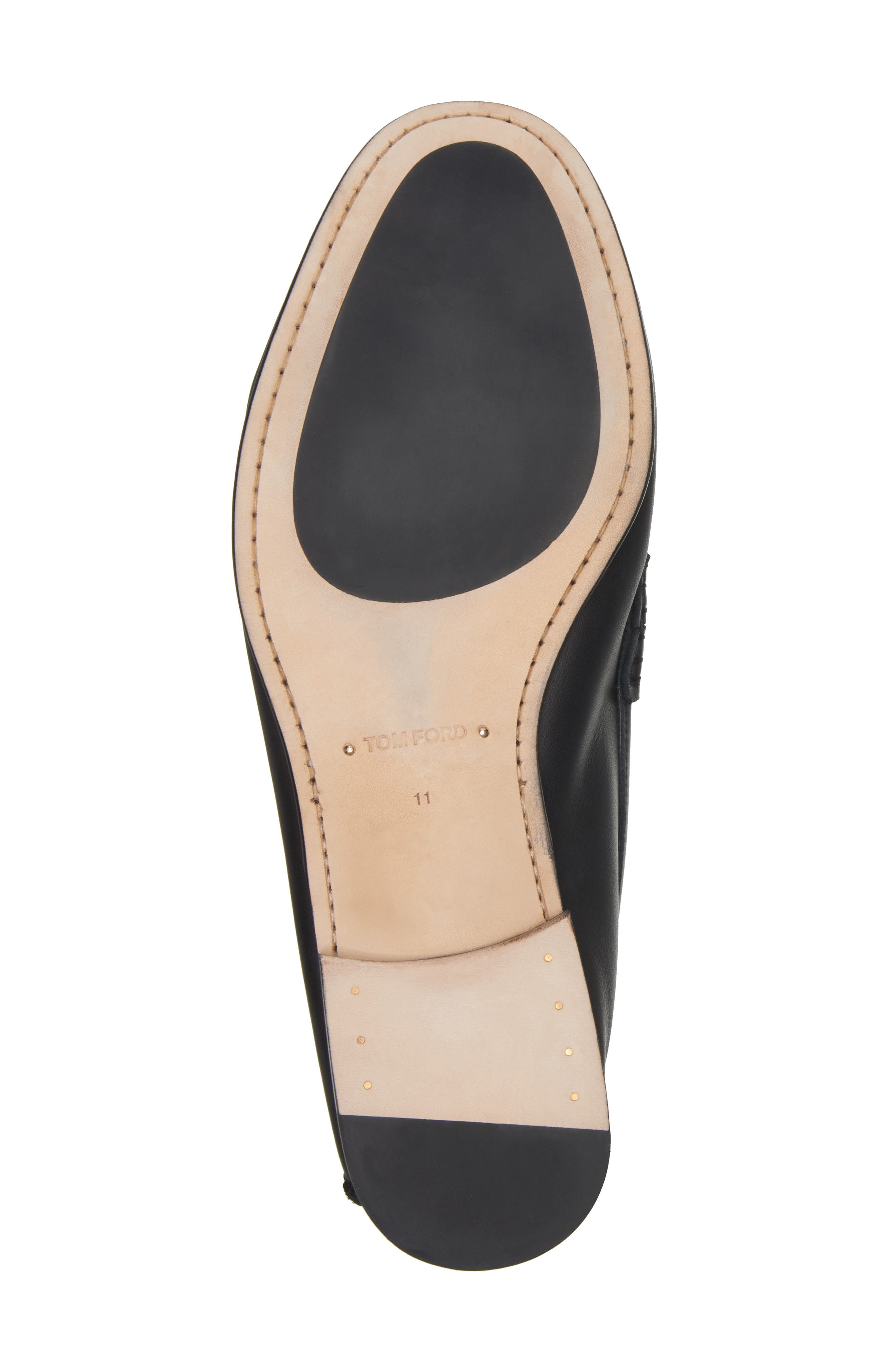 TOM FORD Ripley Twisted Strap Loafer, Alternate, color, 