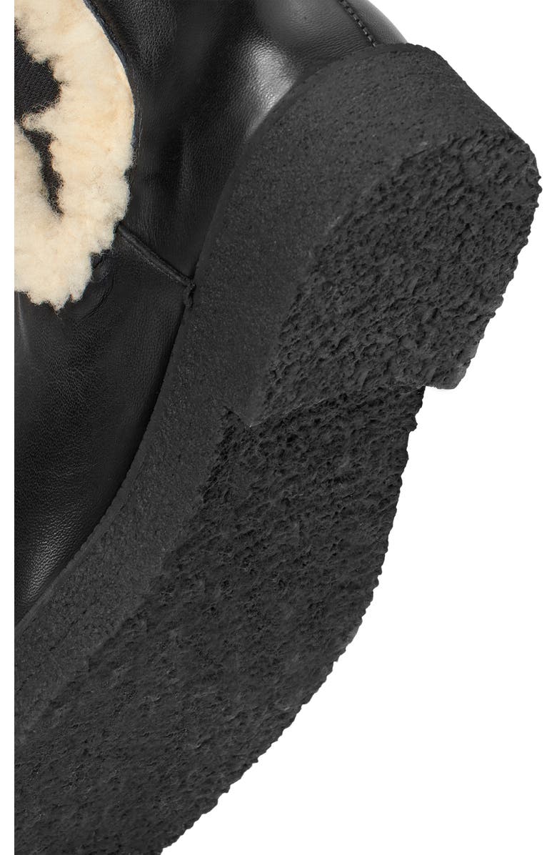 STAUD Palamino Genuine Shearling Chelsea Boot, Alternate, color,