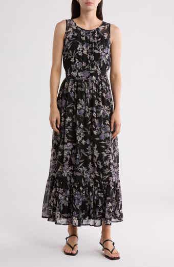 Lovestitch Floral Chiffon Maxi Dress