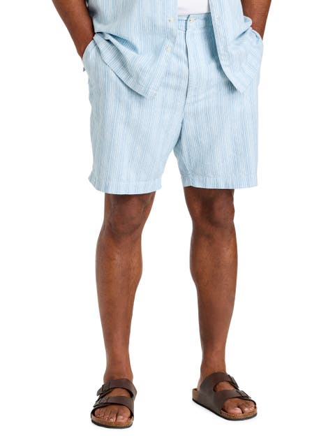Big & Tall Striped Cabana Shorts