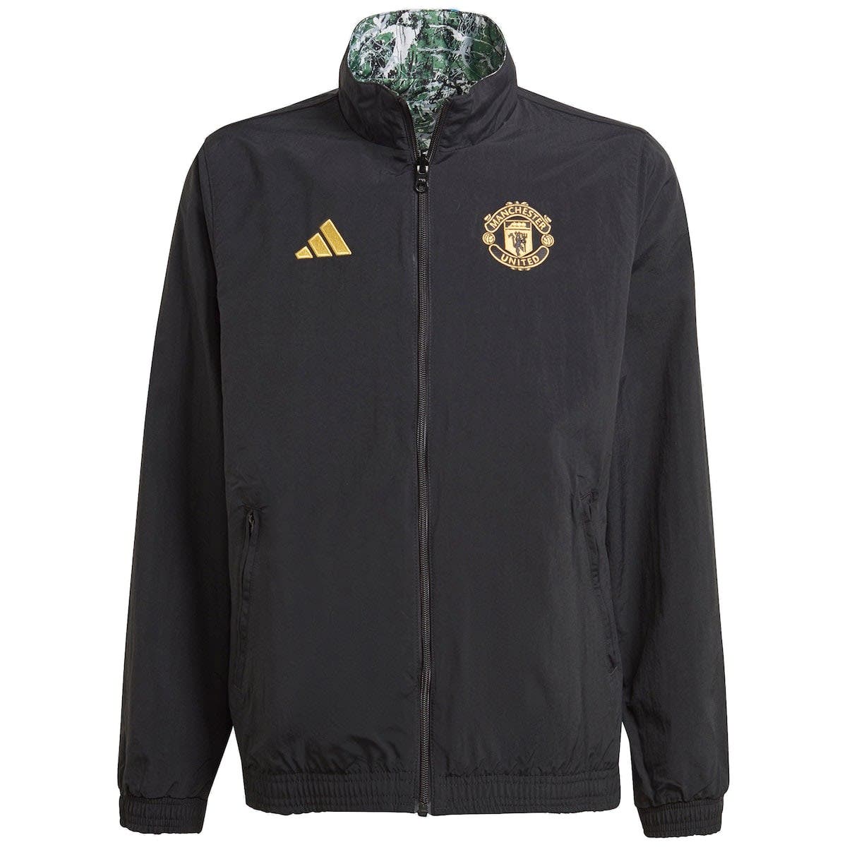  Manchester United ナイロンジャケット adidas Originals Youth adidas Originals Black Manchester United x