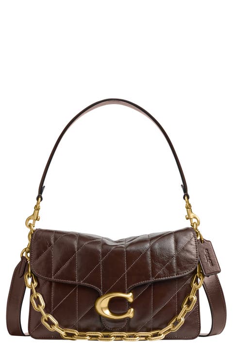 Tabby Chain Quilted Leather Shoulder Bag