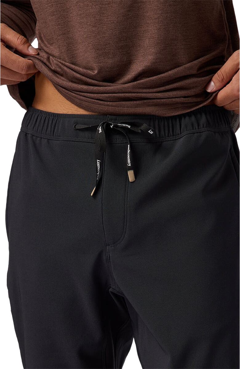 Backcountry Destination Softshell Fleece Pant - Men's, Alternate, color, Black