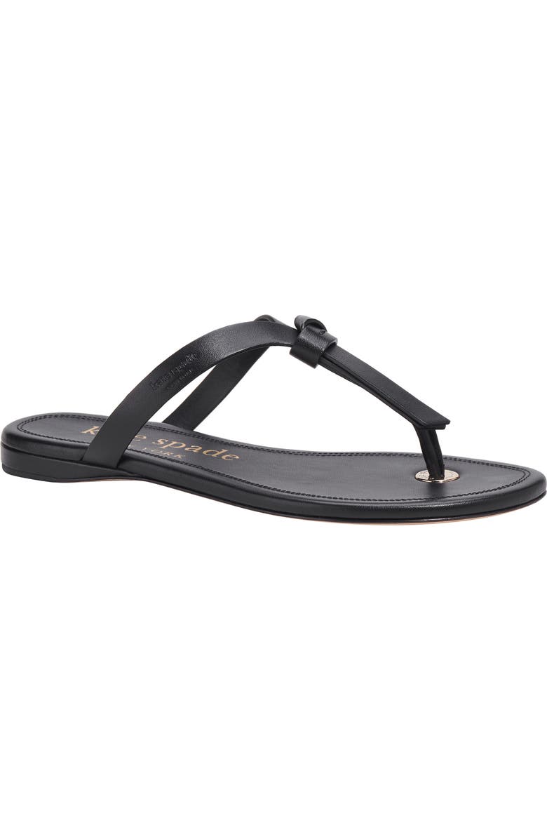 Kate Spade New York knott flip flop, Main, color,
