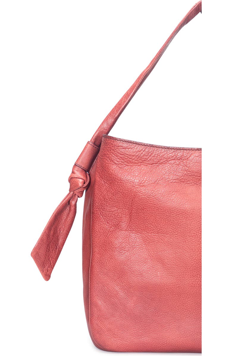 Frye Nora Knotted Strap Hobo Bag, Alternate, color, Burgundy