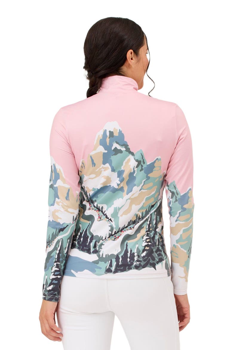 Ski Power Base Layer Top, Alternate, color, Multi
